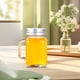 thumbnail image 5 of 4 frascos de vidrio para mermelada, tipo Mason, con tapa y asa, ideales para frutas y velas., 5 of 8