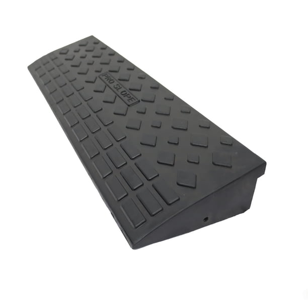 Rampe de trottoir, portable et légère en PVC avec surface Rampe de trottoir, portable et légère en PVC avec surface