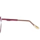 thumbnail image 3 of Gafas redondas en miniatura con lentes transparentes - Accesorios para muñecas de 3 cm rojo, 3 of 8
