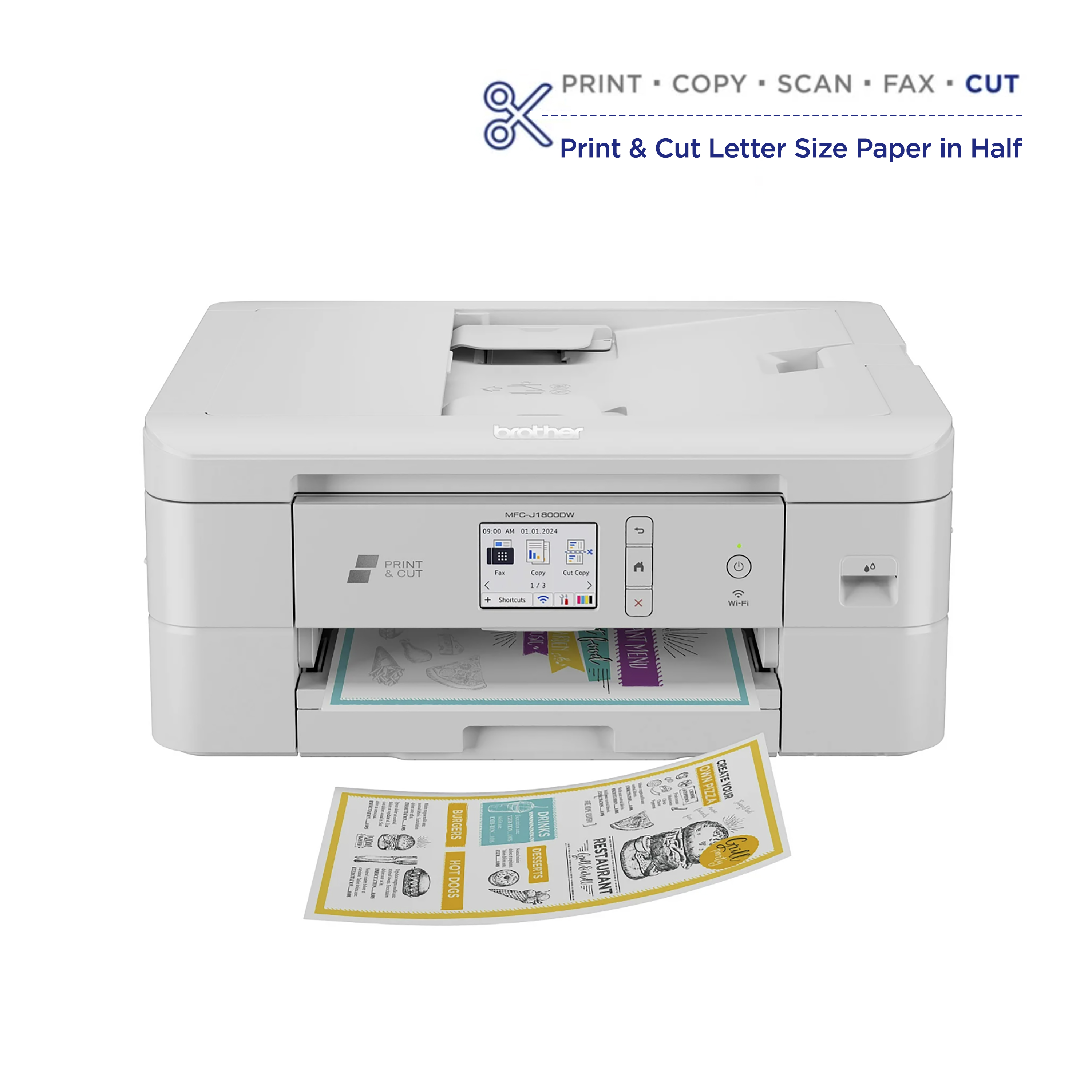 Brother MFC-J1800DW Print & Cut All-In-One Inkjet Printer photo 1