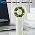 thumbnail image 5 of Inerposs Handheld Turbo Mini Fan, USB Rechargeable, Portable for Outdoor and Student Use, Quiet with Adjustable Stand, 5 of 6