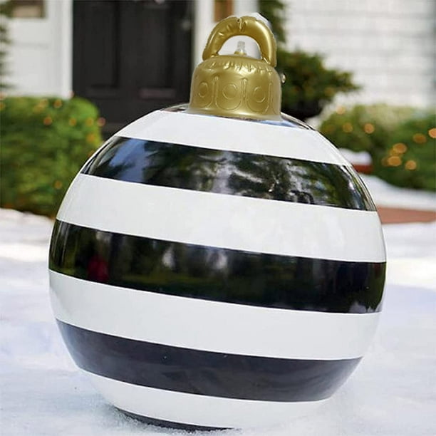 Bola decorativa inflable de Navidad Wmkox8yii 60 CM shdjk3911