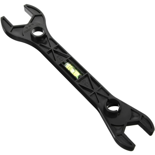Llave de ducha, llave de reparación de grifo, llave de ducha, herramienta manual, llave con nivel