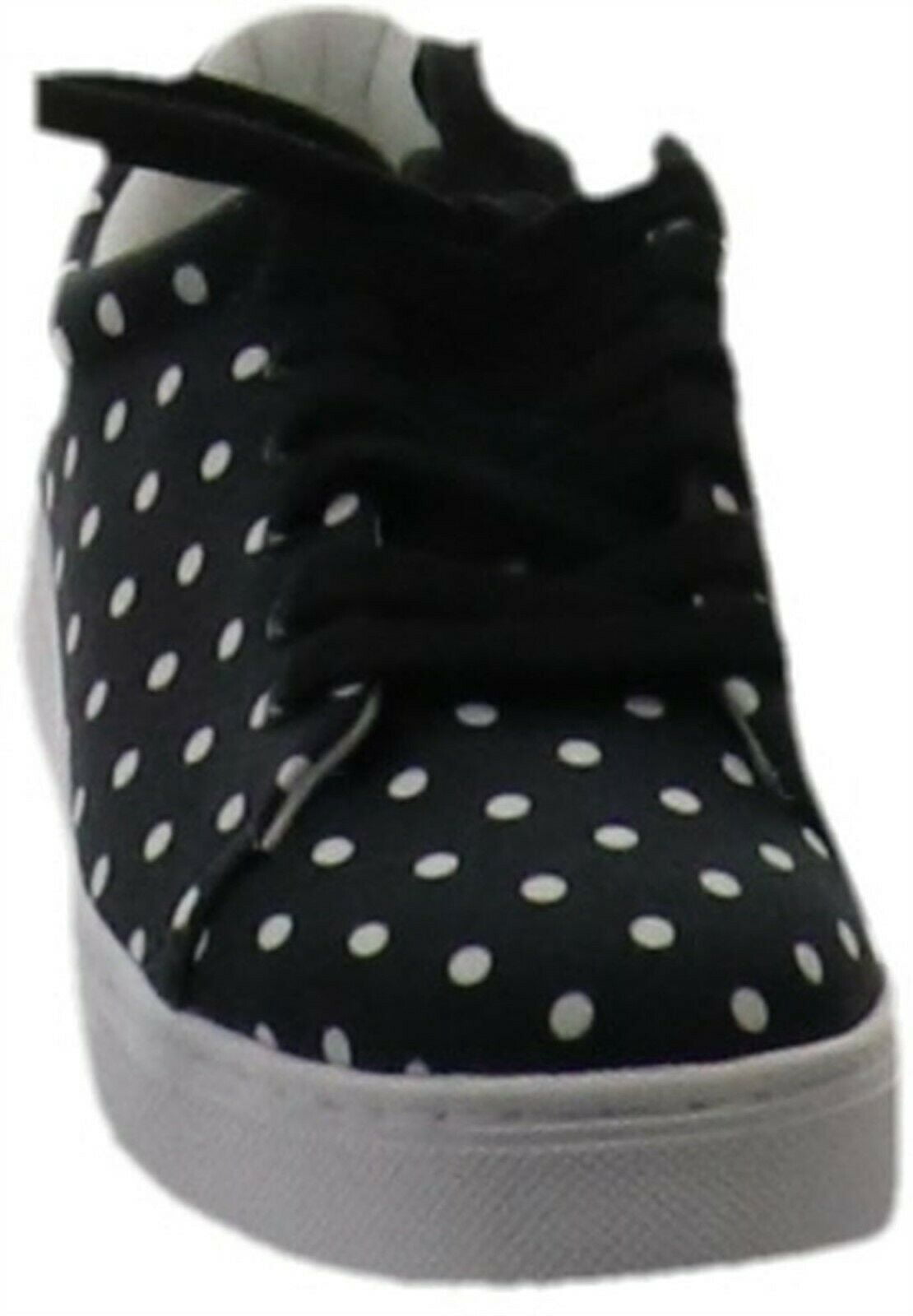 isaac mizrahi polka dot sneakers