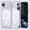 Silver, variant on XNB Transparent Shockproof Compatible with MagSafe Phone Case for IPhone Air
