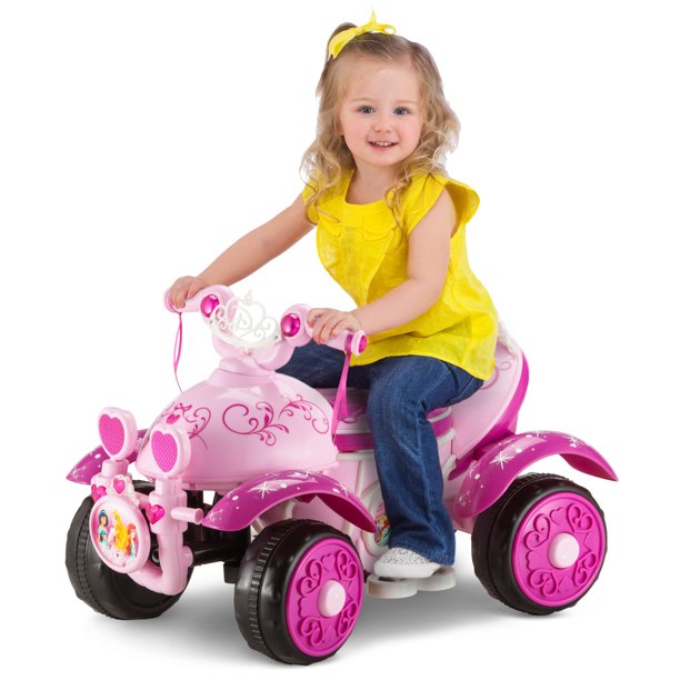 Disney Princess Toddler Quad, 6Volt RideOn Toy by Kid Trax, ages 18