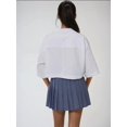 thumbnail image 5 of Crop Shirt with a Pocket Detail, 5 of 5