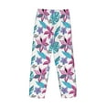 thumbnail image 4 of Kdxio Hawaiian Style Print Men's Sleep Pajama Pant Lounge Pants with Pockets, 4 of 8