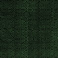 thumbnail image 1 of Ahgly Company Indoor Square Abstract Emerald Green Modern Area Rugs, 3' Square, 1 of 4