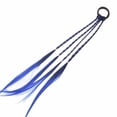 thumbnail image 1 of VONKY Kids Girls Twist Braid Elastic Rope Rings Hairpiece Wigs Hair Ties Rubber Band Decorations Accessories, 1 of 9