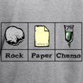 thumbnail image 3 of CafePress - Rock Paper Chemo Hooded Sweatshirt - Pullover Hoodie, Hooded Sweatshirt, 3 of 3