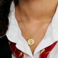 thumbnail image 2 of Harry Potter Wizarding World Golden Snitch Initial S Gold Plated Pendant Necklace, 18", 2 of 6