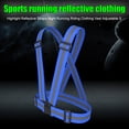 thumbnail image 3 of Correas reflectantes Deportes nocturnos Correr Equitación Chaleco de trabajo Banda elástica de seguridad ajustable Ciclismo JShteea El nuevo, 3 of 5