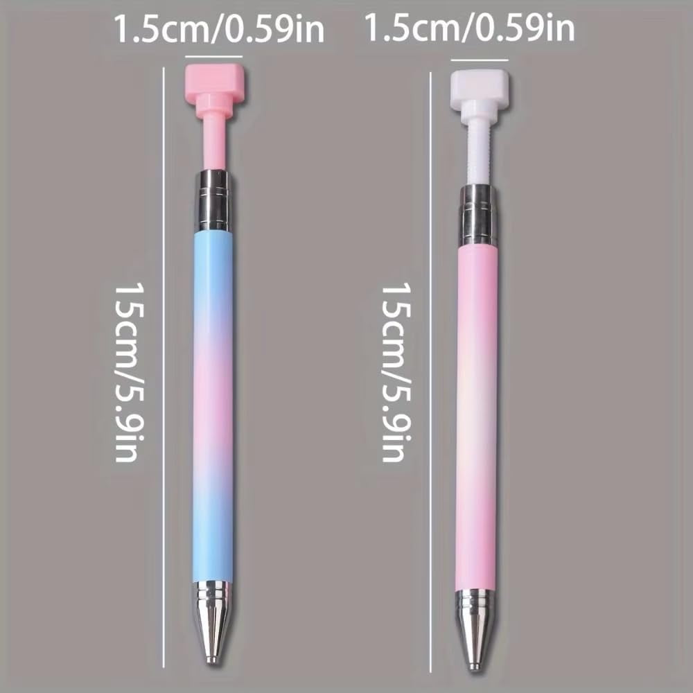 Automatic Refillable Wax Pen, 2026 New Diamond Art Pen Refillable Wax Pen,Diamond Art Pens Tools for Diamond Painting Art Nail DIY Craft
