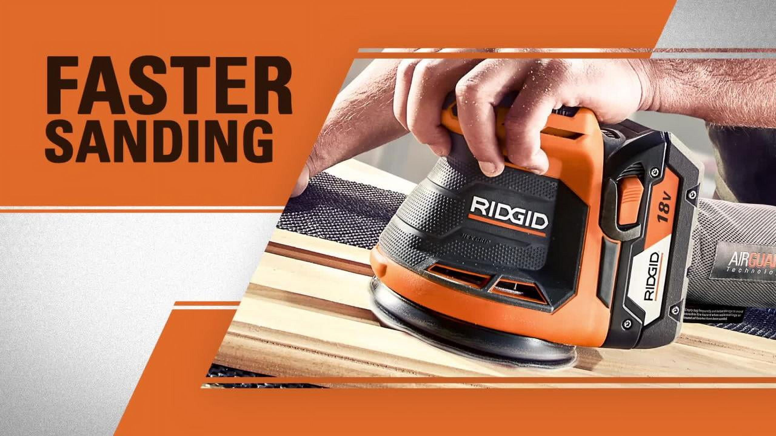 Ridgid cordless sander new arrivals