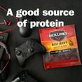 thumbnail image 5 of Jack Link’s Beef Jerky, Sweet & Hot, 100% Beef, 9g of Protein per Serving, 2.85 oz Bag, 5 of 9