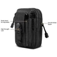 thumbnail image 5 of Fundas tácticas universales para teléfonos móviles, tipo Molle, para cinturón, bolso, cartera, estuche para teléfono con cremallera., 5 of 5
