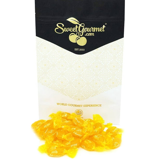 SweetGourmet Honey Filled Hard Candy Soft Honey Center 1 Pound