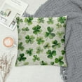 thumbnail image 2 of Nawypu St Patricks Day Pillow Covers, Butterfly Throw Pillows Spring Decor Square Pillowcase Farmhouse Outdoor Cushion Covers Decorative for Couch, 2 of 5