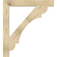 thumbnail image 3 of Ekena Millwork 4"W x 34"D x 38"H Olympic Block Rough Sawn Bracket, Douglas Fir, 3 of 4