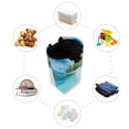 thumbnail image 7 of Yayeee Freestanding Laundry Hamper with Handle Collapsible Large Storage Basket for Clothes, White Beach Pattern, 7 of 7