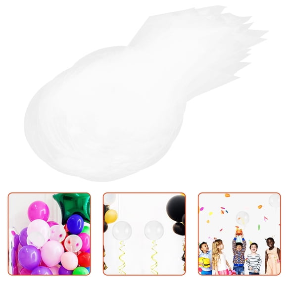 BALAHAPY 35Ud Globos Bobo Transparentes Ideales Para De Eventos Y Celebraciones
