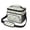 Dinosaur and Volcano-2, variant on Dinosaur and Volcano Navy Blue Insulated Lunch Box for Women Men, Medium Leakproof Cooler Bag with Adjustable Strap, 10"x6.7"x8"