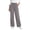 Pink, variant on Fantaslook Wide Leg Jeans for Women Elastic High Waisted Drawstring Pants Pull On Baggy Soft Denim Pants with Pockets