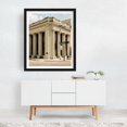 thumbnail image 3 of Joliet Architectural 01 - Joliet Illinois Photography Architecture Street Photography City Vintage Cityscape Travel Poster Black Framed Wall Art Print 11 x 14 inches, 3 of 4