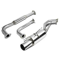 DNA Motoring Catback Exhaust System 4" Tip Muffler for 2000-2003 Nissan Maxima A33 V6