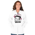 thumbnail image 3 of Betty Boop Pudgy Besties Dog Lover Zip Hoodie Sweatshirt Women Brisco Brands L, 3 of 6