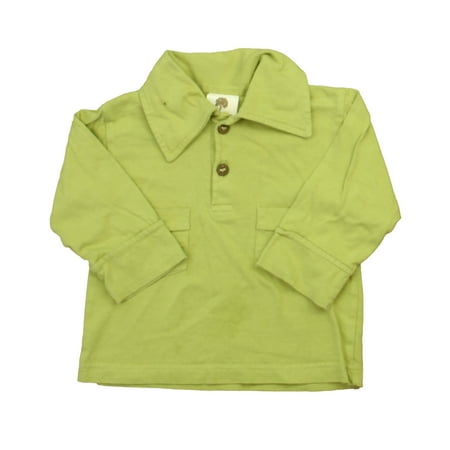 

Pre-owned Kate Quinn Organics Boys Green Rugby Shirt size: 12-18 Months