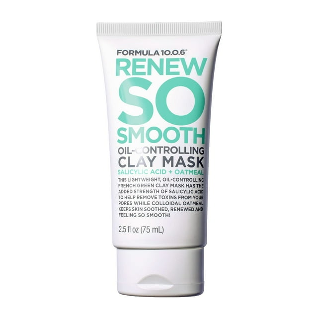FÓRMULA 10.0.6 - Mascarilla de arcilla controladora de grasa Renew So Smooth