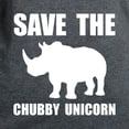 thumbnail image 3 of CafePress - Chubby Unicorn Rhino T Shirt - Women's Traditional Fit Dark T-Shirt, 3 of 4