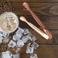 thumbnail image 5 of Worallymy Mini Stainless Steel Sugar Tong Hotel Bar Ice-Cube Picker Coffee Tea Food Serving Tool, Rose Golden, 5 of 10
