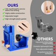 thumbnail image 2 of Pocket Hole Jig Kit for DIY Woodworking,Adjustable Woodworking Tool, 2 of 5