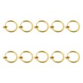 thumbnail image 1 of 10 Paires de Convertisseur de Fil d'Oreille avec Boucle Réglable Multi Clip-on Boucle d'Oreille Résultats Indolore Invisible Boucles d'Oreilles Adaptateur Sans Pendaison en Acier 11MM, 1 of 7