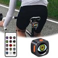 thumbnail image 2 of Eyes Bike Tail Light – LED Smart Programmable Rear Light with Mode Color Display IPX6 USB Rechargeable Cycling Light for Night Riding, 2 of 6