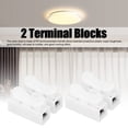 thumbnail image 4 of Terminales 100 Uds. Conectores CH-2 Para Luz De Techo LED Retardante De Llama Terminal De Prensa De 2 Puertos, 4 of 8