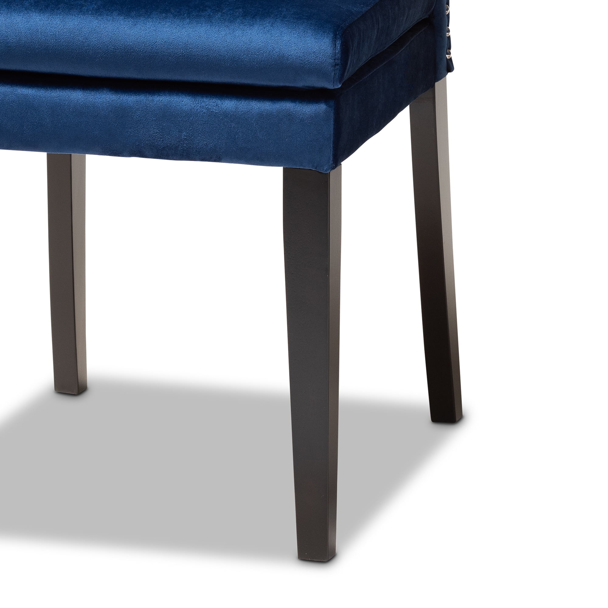 Free Shipping! Baxton Studio Dylin 7-Piece Navy Blue Velvet