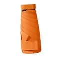 thumbnail image 3 of Travel Umbrella Sun Protection Easy Grip for Walking Adults Kids Backpacking Orange, 3 of 8