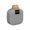 Gray, variant on Portable Electronics Organizer Travel Case,Mini Data Cable Storage Box,Multifunctional Charging Cable Holder with Compact Design,Daily Trips,1PC