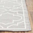 thumbnail image 4 of Safavieh Dhurries Grey Contemporary Rug - 6' x 9', 4 of 4