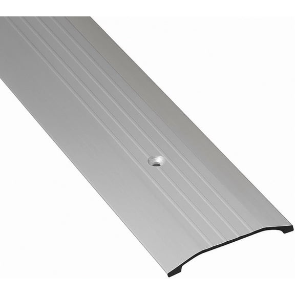 Randall Manufacturing Corrugated Aluminum Threshold Strip with Screws, 72 3/4" Long, 3" X 3/8"