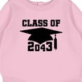 thumbnail image 3 of Inktastic Class of 2043 Graduation Baby Fleece Bodysuit, 3 of 4