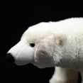 thumbnail image 2 of Realistic Polar Bear Stuffed Animal,Soft Bear Plush Toy, Lifelike Animal Toy for Kids,Home Decor,Hugging Toy-White 12", 2 of 4