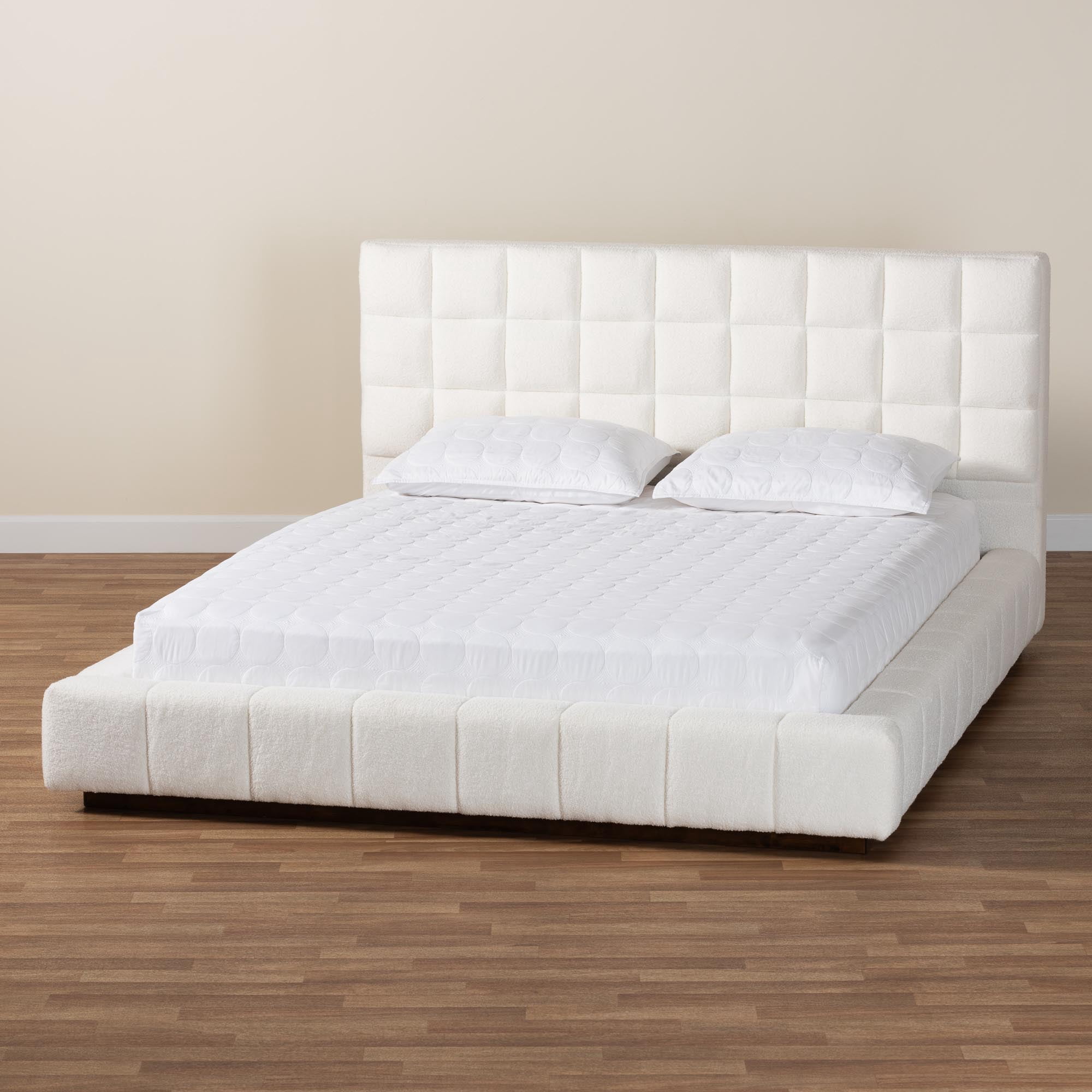 Baxton Studio Braylin Modern Platform Bed, Queen, -