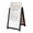 Black, variant on Ilyapa 2 in 1 A Frame Sign Holder and Whiteboard Sign - Dual Sided Magnetic Sandwich Board & Poster Stand - Sidewalk Signs Advertising Display for Businesses Outdoor - 28x41 - Black