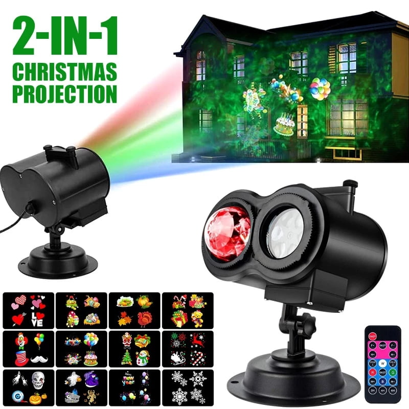 Christmas Lights Projector Led Laser Outdoor Landscape Xmas Move Lamp Xmas Gifts 