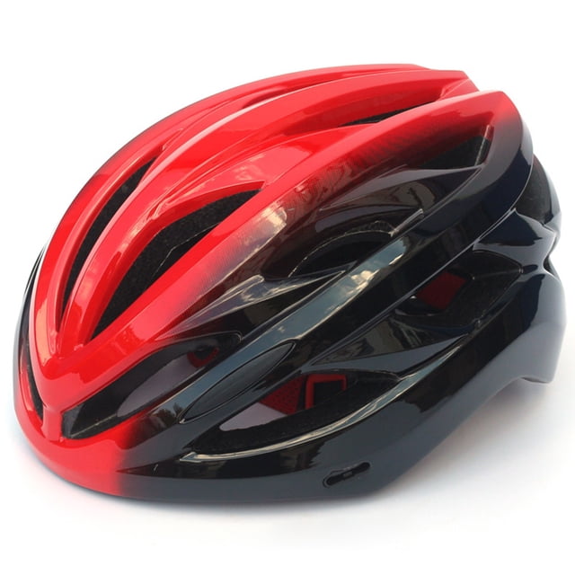 Casco de bicicleta Naiovety 22 orificios negro rojo L